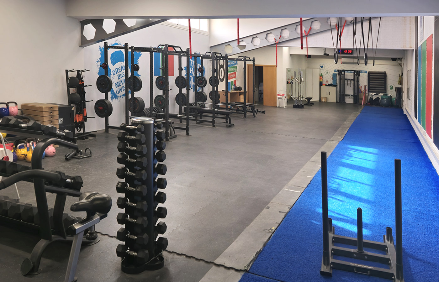 Efican: Instalaciones deportivas de la Universidad de Almería. Sala UAL Activa